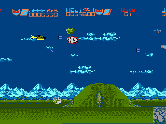 Silkworm [Falcon030] atari screenshot